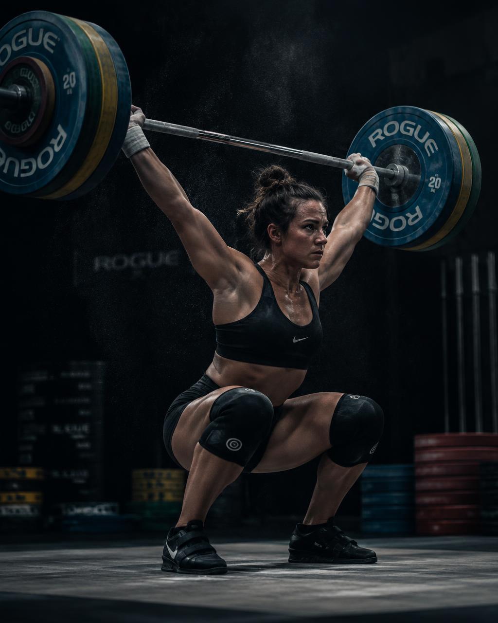 Weightlifting training at San Marcos Strength & Conditioning